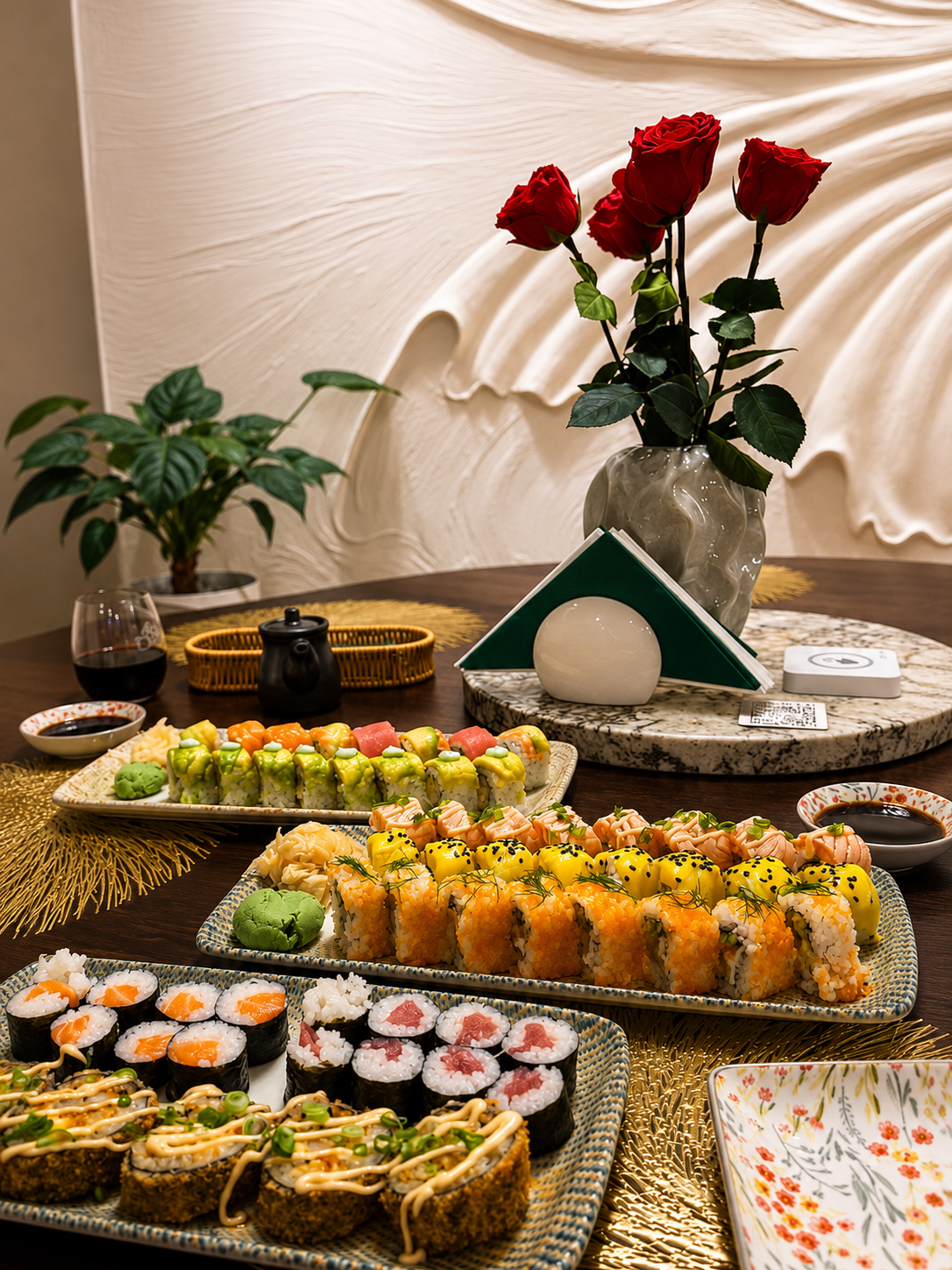 Uramaki sushi The Buffet