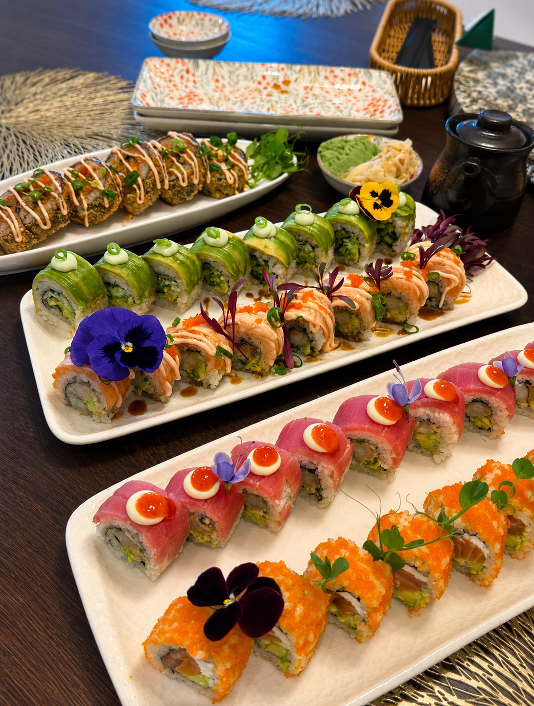 Sushi rolls The Buffet Baia Mare